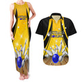 Australia Bowling Couples Matching Tank Maxi Dress and Hawaiian Shirt I Am A Bowling Pin Curve Style