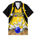 Australia Bowling Family Matching Mermaid Dress and Hawaiian Shirt I Am A Bowling Pin Curve Style