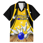Australia Bowling Family Matching Mermaid Dress and Hawaiian Shirt I Am A Bowling Pin Curve Style