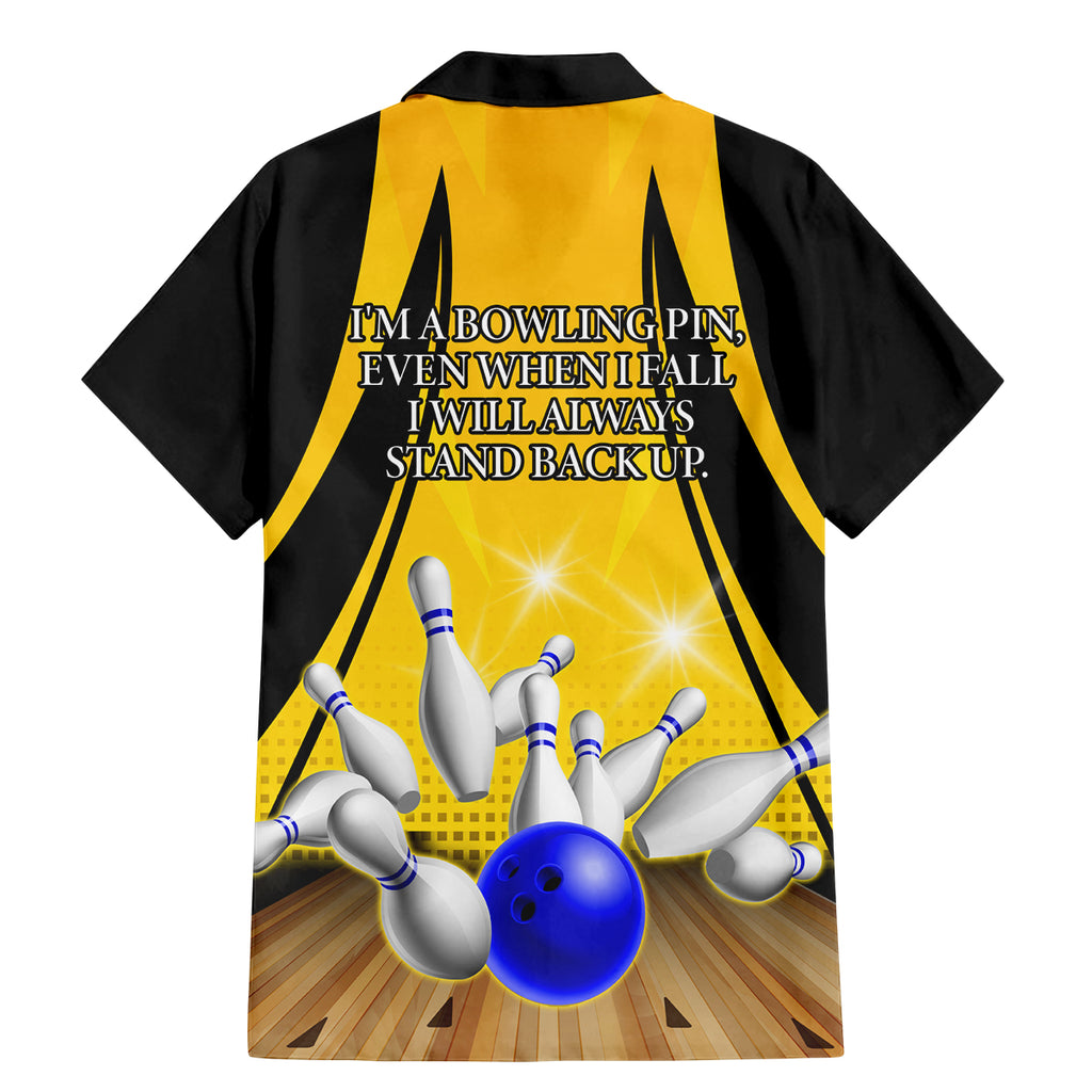 Australia Bowling Family Matching Mermaid Dress and Hawaiian Shirt I Am A Bowling Pin Curve Style