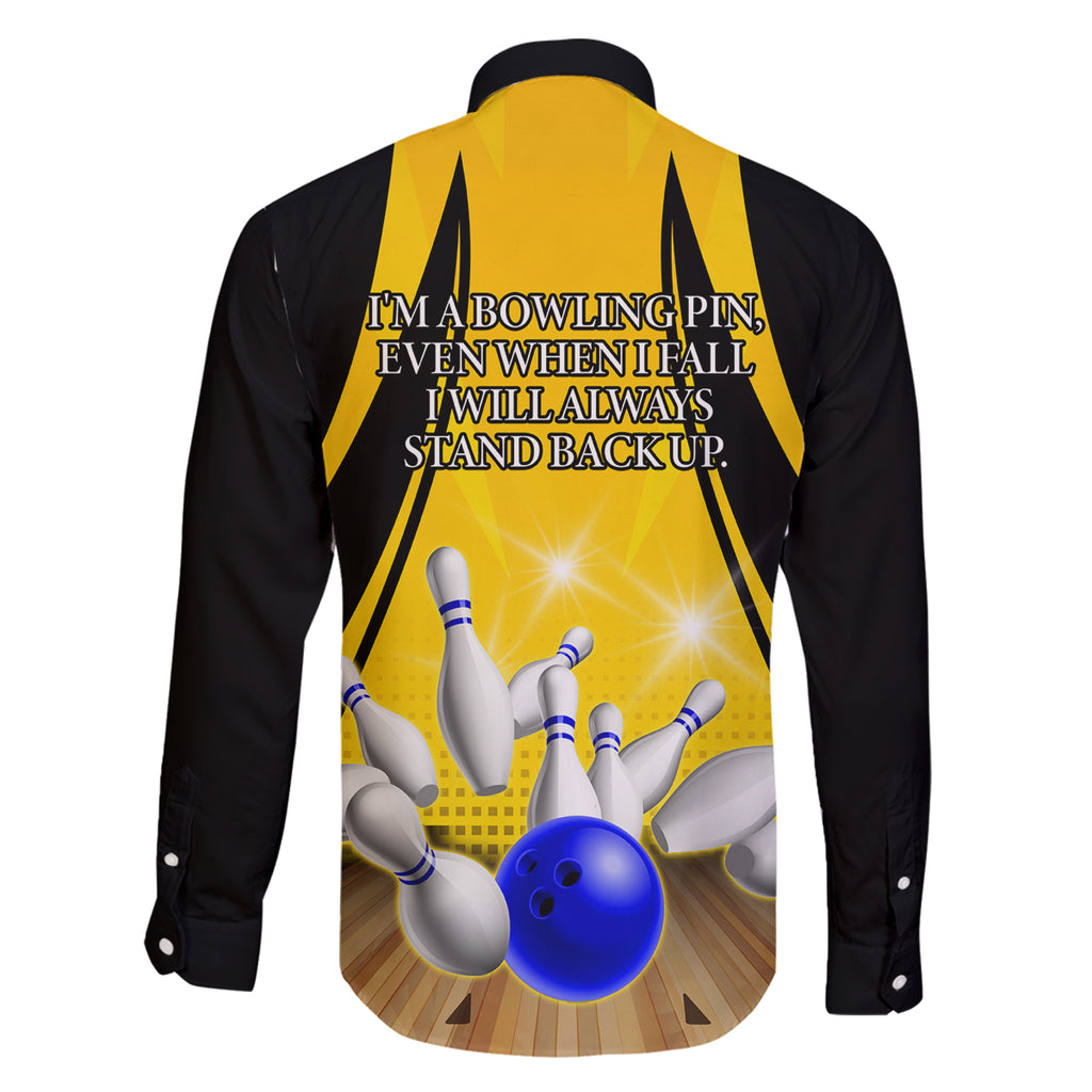 Australia Bowling Family Matching Puletasi and Hawaiian Shirt I Am A Bowling Pin Curve Style