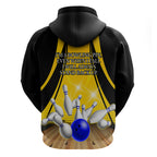 Australia Bowling Hoodie I Am A Bowling Pin Curve Style