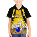 Australia Bowling Kid Hawaiian Shirt I Am A Bowling Pin Curve Style