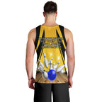Australia Bowling Men Tank Top I Am A Bowling Pin Curve Style