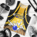 Australia Bowling Men Tank Top I Am A Bowling Pin Curve Style