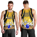 Australia Bowling Men Tank Top I Am A Bowling Pin Curve Style