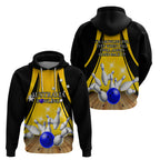 Australia Bowling Zip Hoodie I Am A Bowling Pin Curve Style