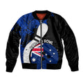 Personalised Australia Bowling Born To Bowl Bomber Jacket Grunge Style