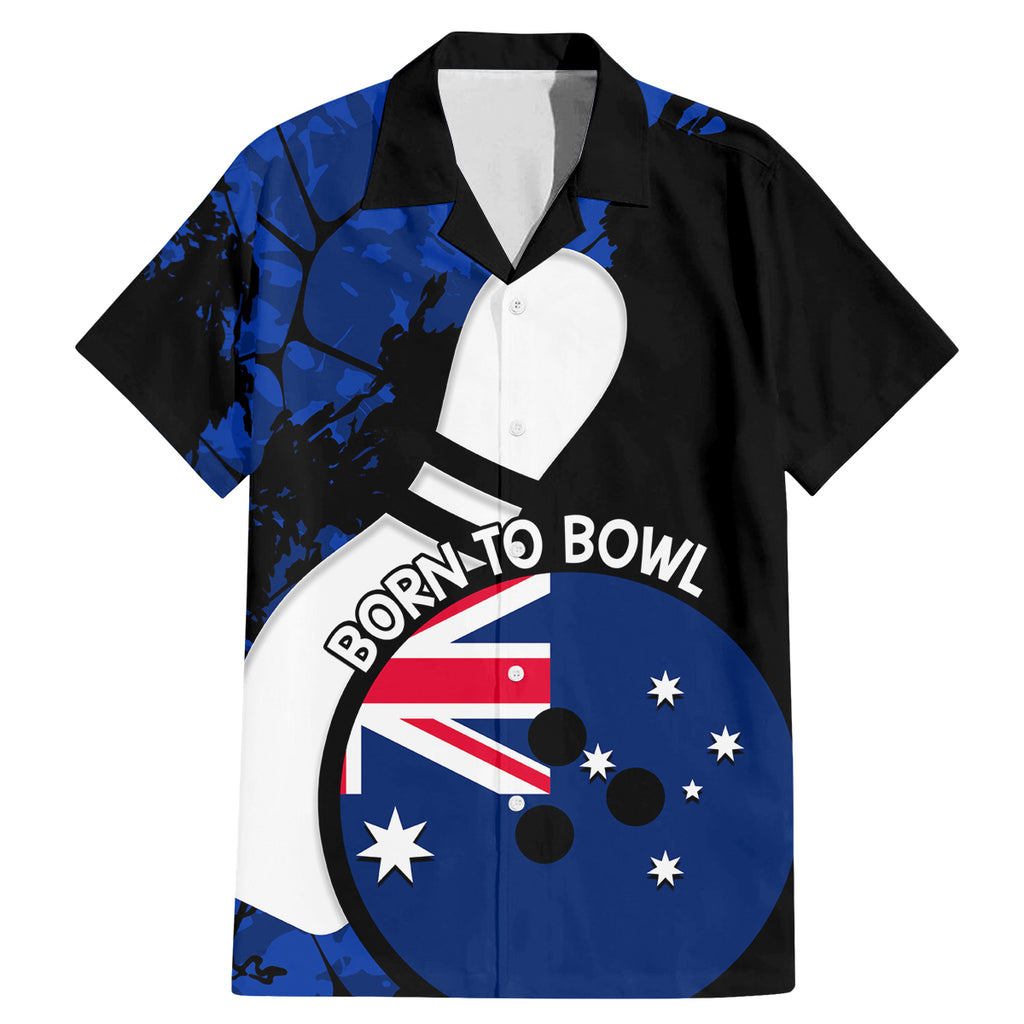 Personalised Australia Bowling Born To Bowl Family Matching Mermaid Dress and Hawaiian Shirt Grunge Style