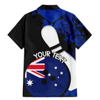Personalised Australia Bowling Born To Bowl Family Matching Mermaid Dress and Hawaiian Shirt Grunge Style
