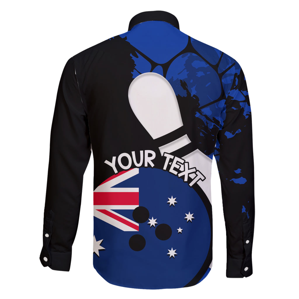 Personalised Australia Bowling Born To Bowl Family Matching Short Sleeve Bodycon Dress and Hawaiian Shirt Grunge Style