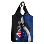 Personalised Australia Bowling Born To Bowl Grocery Bag Grunge Style