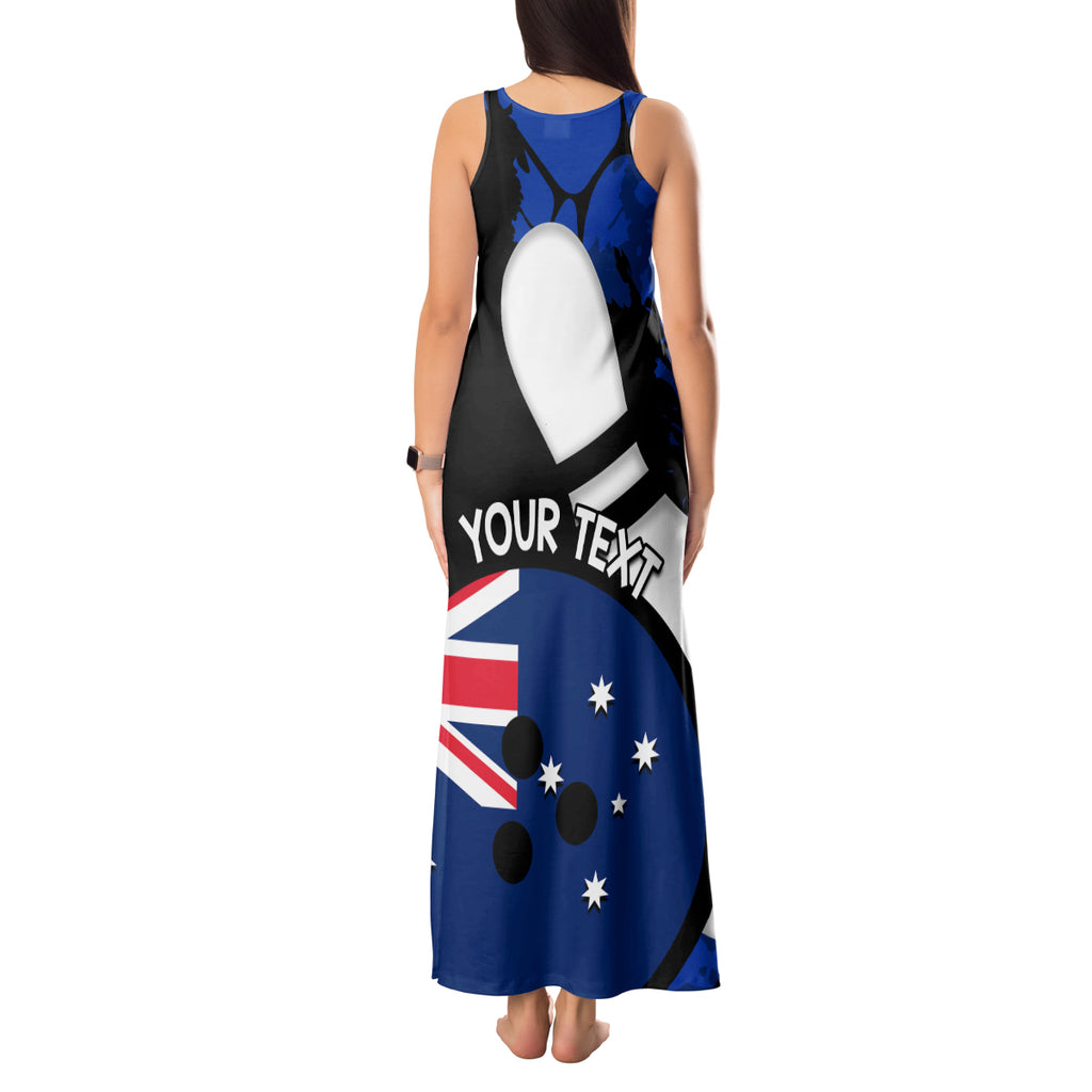 Personalised Australia Bowling Born To Bowl Tank Maxi Dress Grunge Style