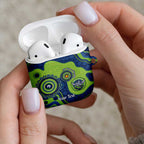 Canberra Raiders NAIDOC Week 2026 Personalised AirPods Case 50 Years of Deadly Aboriginal Art