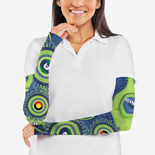 Canberra Raiders NAIDOC Week 2026 Personalised Arm Sleeves 50 Years of Deadly Aboriginal Art