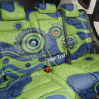 Canberra Raiders NAIDOC Week 2026 Personalised Back Car Seat Cover 50 Years of Deadly Aboriginal Art
