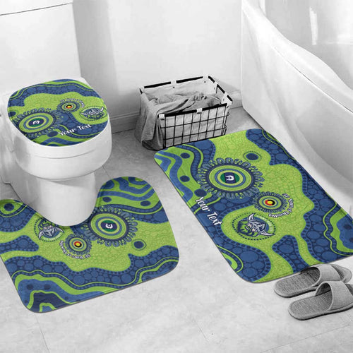 Canberra Raiders NAIDOC Week 2026 Personalised Bathroom Set 50 Years of Deadly Aboriginal Art
