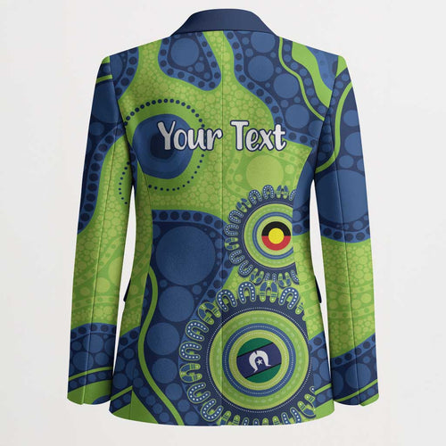 Canberra Raiders NAIDOC Week 2026 Personalised Blazer 50 Years of Deadly Aboriginal Art