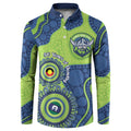 Canberra Raiders NAIDOC Week 2026 Personalised Button Sweatshirt 50 Years of Deadly Aboriginal Art