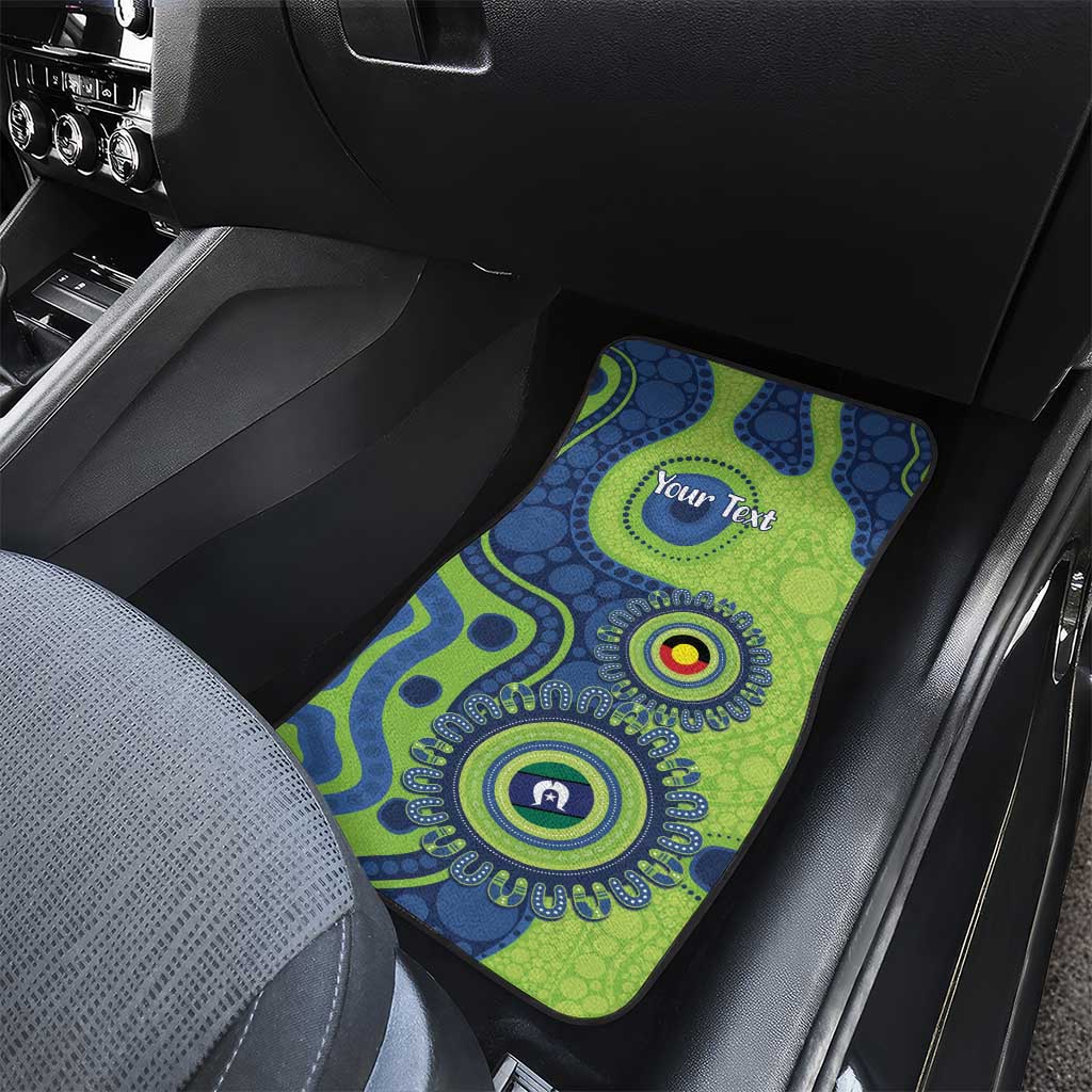 Canberra Raiders NAIDOC Week 2026 Personalised Car Mats 50 Years of Deadly Aboriginal Art