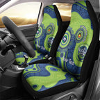 Canberra Raiders NAIDOC Week 2026 Personalised Car Seat Cover 50 Years of Deadly Aboriginal Art