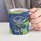 Canberra Raiders NAIDOC Week 2026 Personalised Ceramic Mug 50 Years of Deadly Aboriginal Art