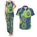 Canberra Raiders NAIDOC Week 2026 Personalised Couples Matching Tank Maxi Dress and Hawaiian Shirt 50 Years of Deadly Aboriginal Art