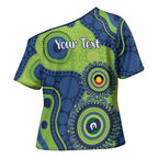 Canberra Raiders NAIDOC Week 2026 Personalised Cross Shoulder Shirt 50 Years of Deadly Aboriginal Art