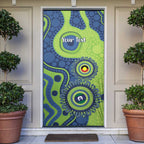 Canberra Raiders NAIDOC Week 2026 Personalised Door Cover 50 Years of Deadly Aboriginal Art