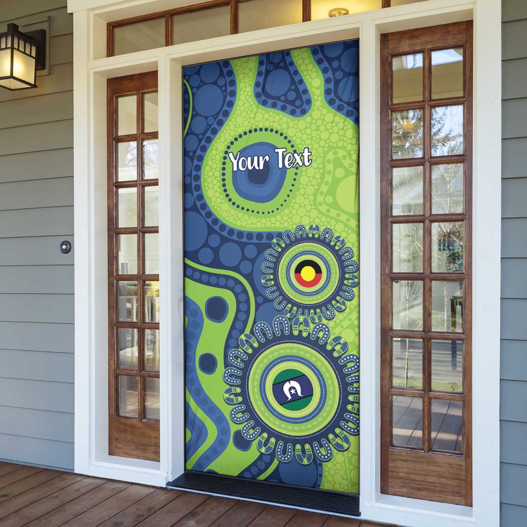 Canberra Raiders NAIDOC Week 2026 Personalised Door Cover 50 Years of Deadly Aboriginal Art