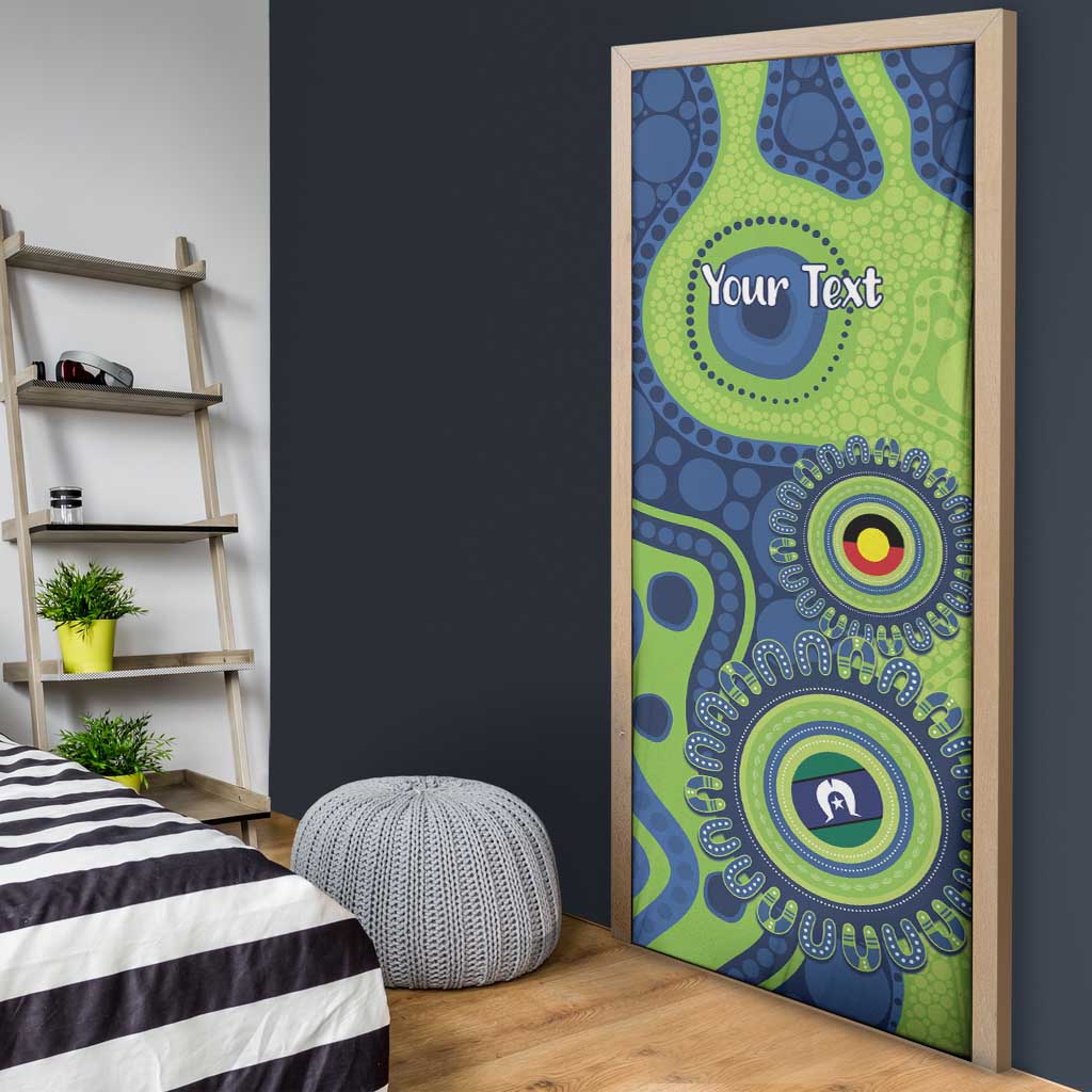 Canberra Raiders NAIDOC Week 2026 Personalised Door Cover 50 Years of Deadly Aboriginal Art