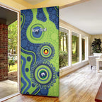 Canberra Raiders NAIDOC Week 2026 Personalised Door Cover 50 Years of Deadly Aboriginal Art