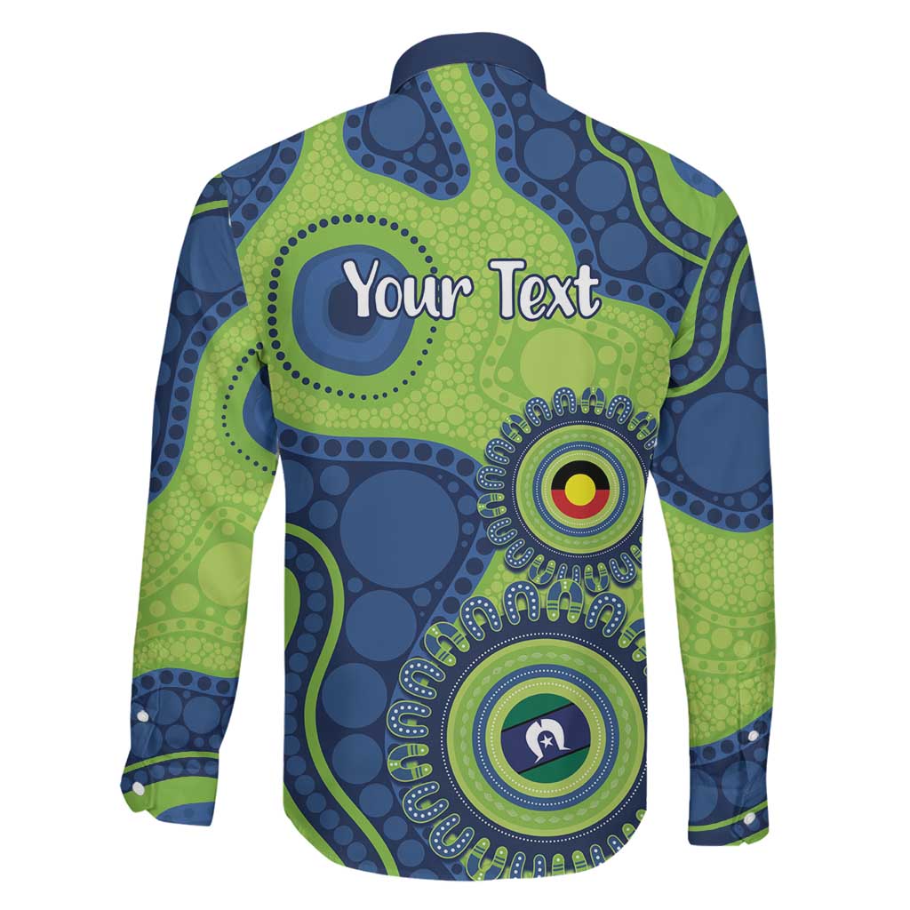 Canberra Raiders NAIDOC Week 2026 Personalised Family Matching Tank Maxi Dress and Hawaiian Shirt 50 Years of Deadly Aboriginal Art