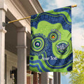 Canberra Raiders NAIDOC Week 2026 Personalised Garden Flag 50 Years of Deadly Aboriginal Art
