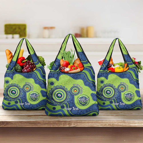 Canberra Raiders NAIDOC Week 2026 Personalised Grocery Bag 50 Years of Deadly Aboriginal Art