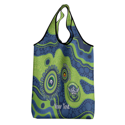 Canberra Raiders NAIDOC Week 2026 Personalised Grocery Bag 50 Years of Deadly Aboriginal Art