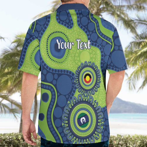 Canberra Raiders NAIDOC Week 2026 Personalised Hawaiian Shirt 50 Years of Deadly Aboriginal Art