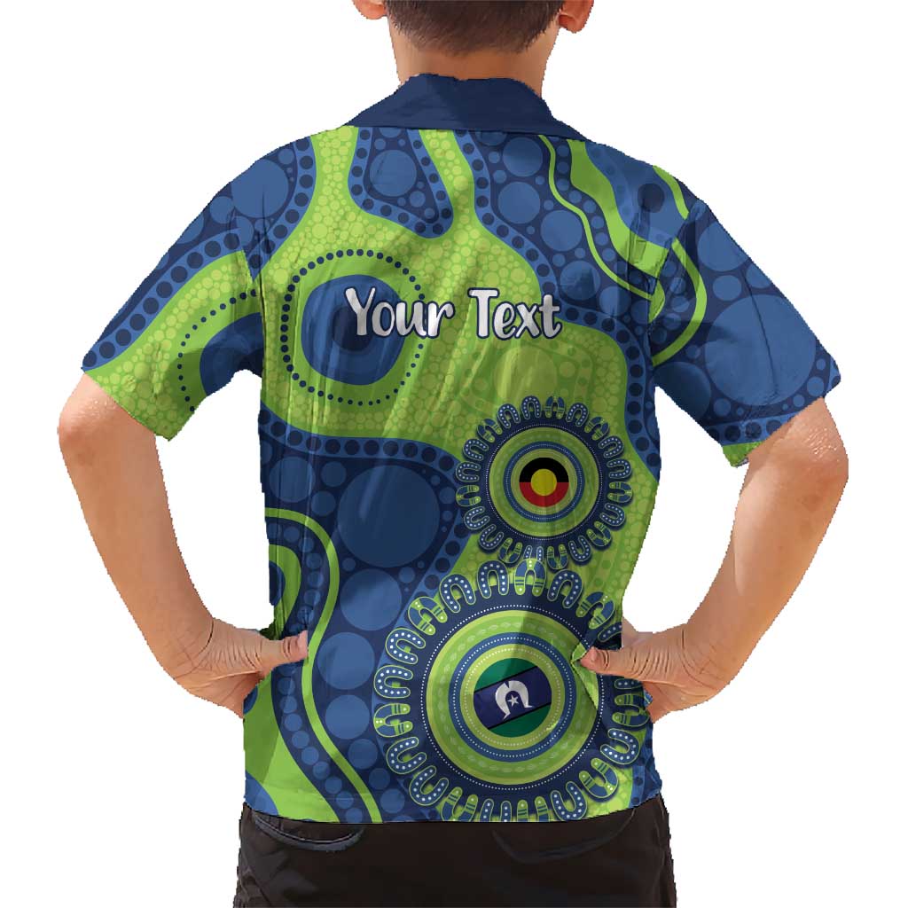 Canberra Raiders NAIDOC Week 2026 Personalised Hawaiian Shirt 50 Years of Deadly Aboriginal Art