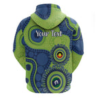 Canberra Raiders NAIDOC Week 2026 Personalised Hoodie 50 Years of Deadly Aboriginal Art
