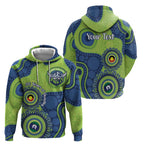Canberra Raiders NAIDOC Week 2026 Personalised Hoodie 50 Years of Deadly Aboriginal Art
