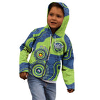 Canberra Raiders NAIDOC Week 2026 Personalised Kid Hoodie 50 Years of Deadly Aboriginal Art