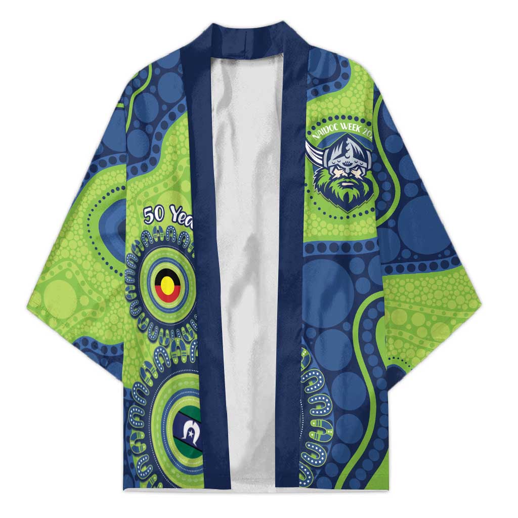 Canberra Raiders NAIDOC Week 2026 Personalised Kimono 50 Years of Deadly Aboriginal Art