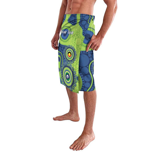 Canberra Raiders NAIDOC Week 2026 Personalised Lavalava 50 Years of Deadly Aboriginal Art