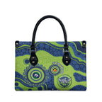 Canberra Raiders NAIDOC Week 2026 Personalised Leather Bag 50 Years of Deadly Aboriginal Art
