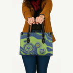 Canberra Raiders NAIDOC Week 2026 Personalised Leather Bag 50 Years of Deadly Aboriginal Art