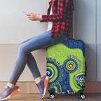 Canberra Raiders NAIDOC Week 2026 Personalised Luggage Cover 50 Years of Deadly Aboriginal Art