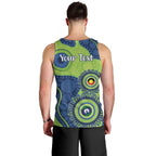 Canberra Raiders NAIDOC Week 2026 Personalised Men Tank Top 50 Years of Deadly Aboriginal Art