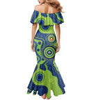 Canberra Raiders NAIDOC Week 2026 Personalised Mermaid Dress 50 Years of Deadly Aboriginal Art