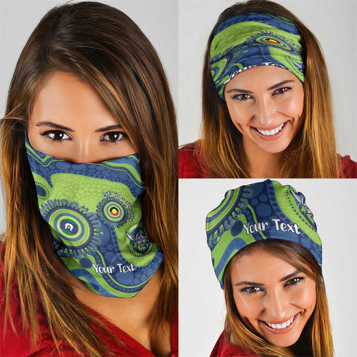Canberra Raiders NAIDOC Week 2026 Personalised Neck Gaiter 50 Years of Deadly Aboriginal Art