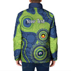 Canberra Raiders NAIDOC Week 2026 Personalised Padded Jacket 50 Years of Deadly Aboriginal Art